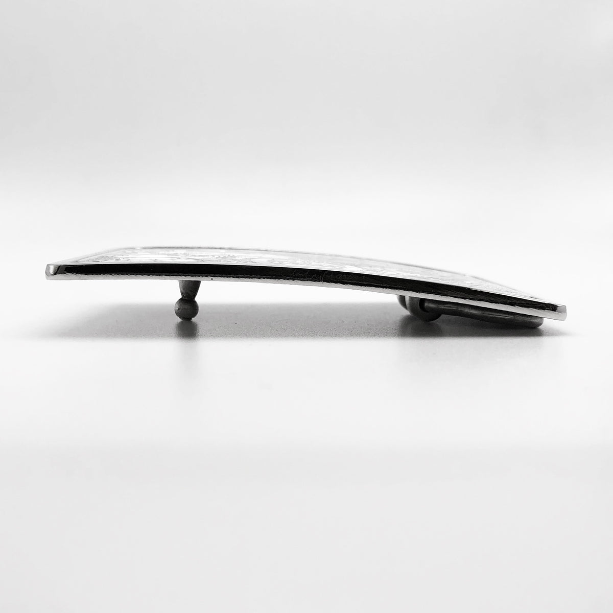 Boucle de ceinture Colibri et corbeau avec soleil