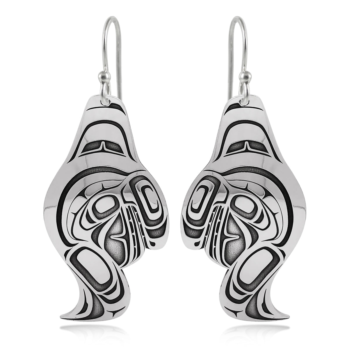 Boucles d'oreilles orque