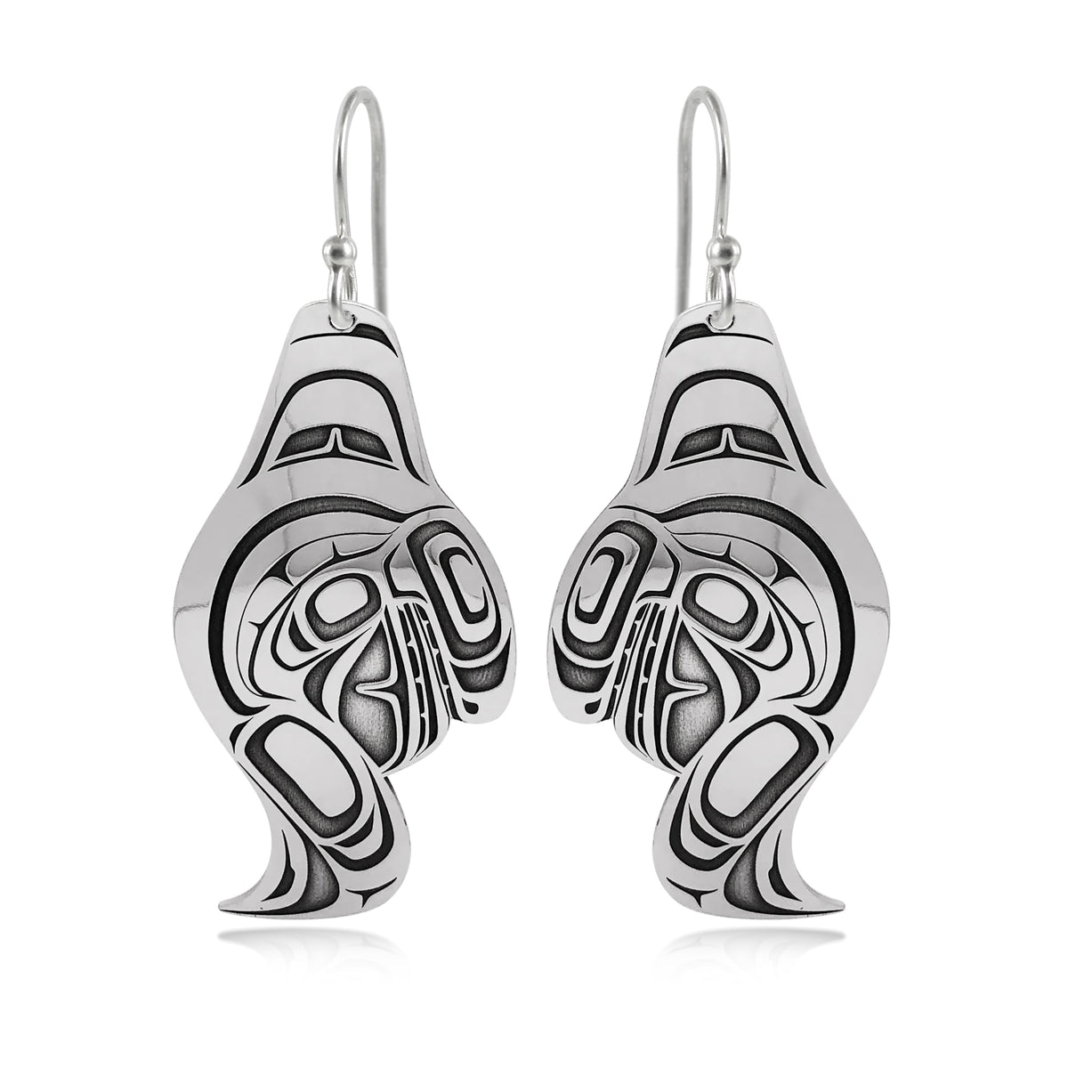Boucles d'oreilles orque