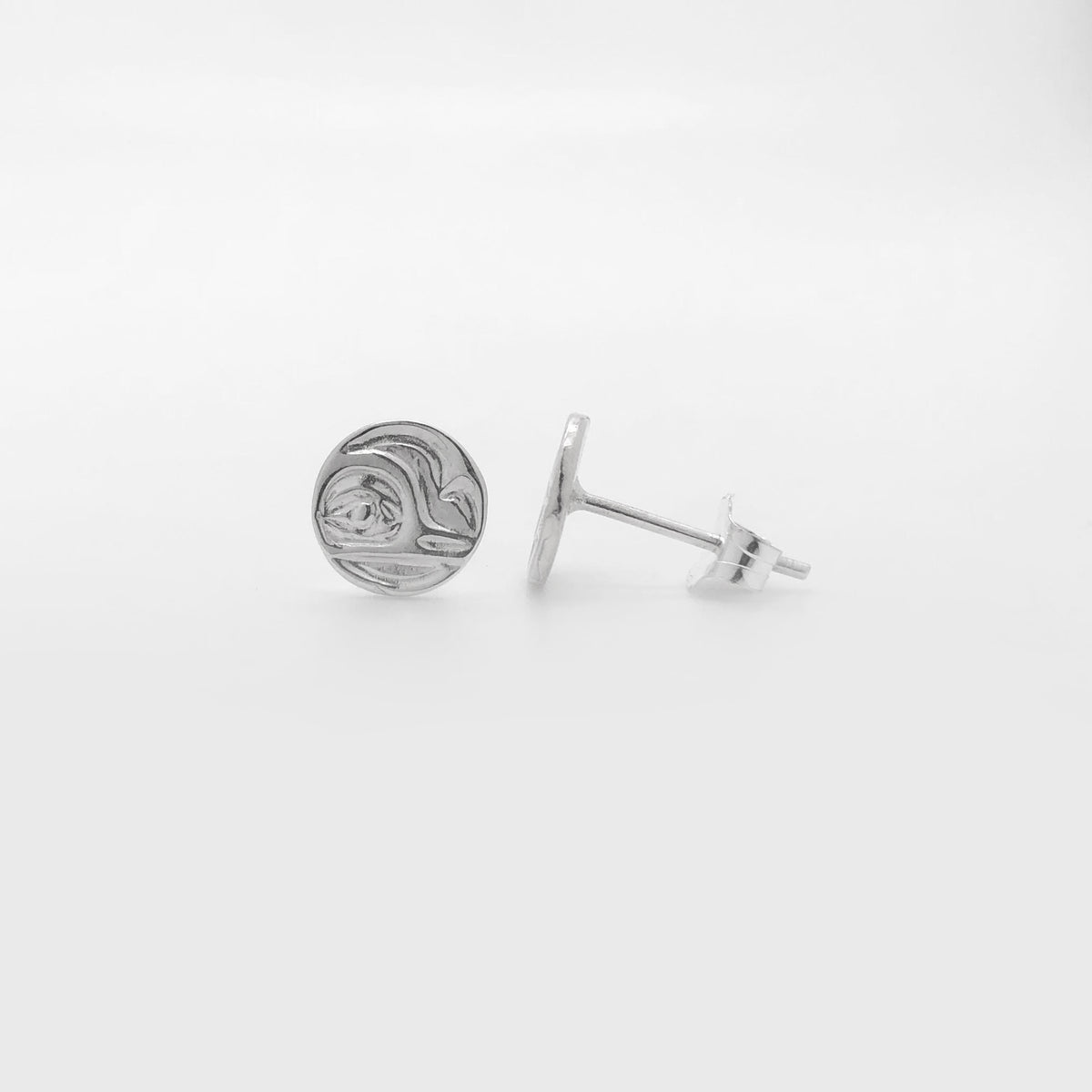 Boucles d'oreilles à tige en forme de colibri