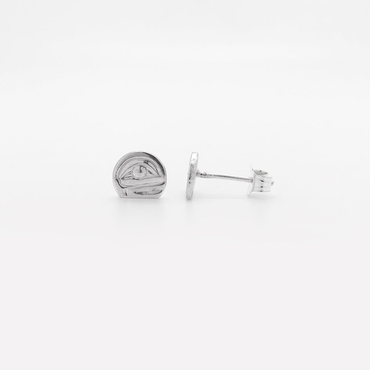 Boucles d'oreilles à tige en forme d'épaulard