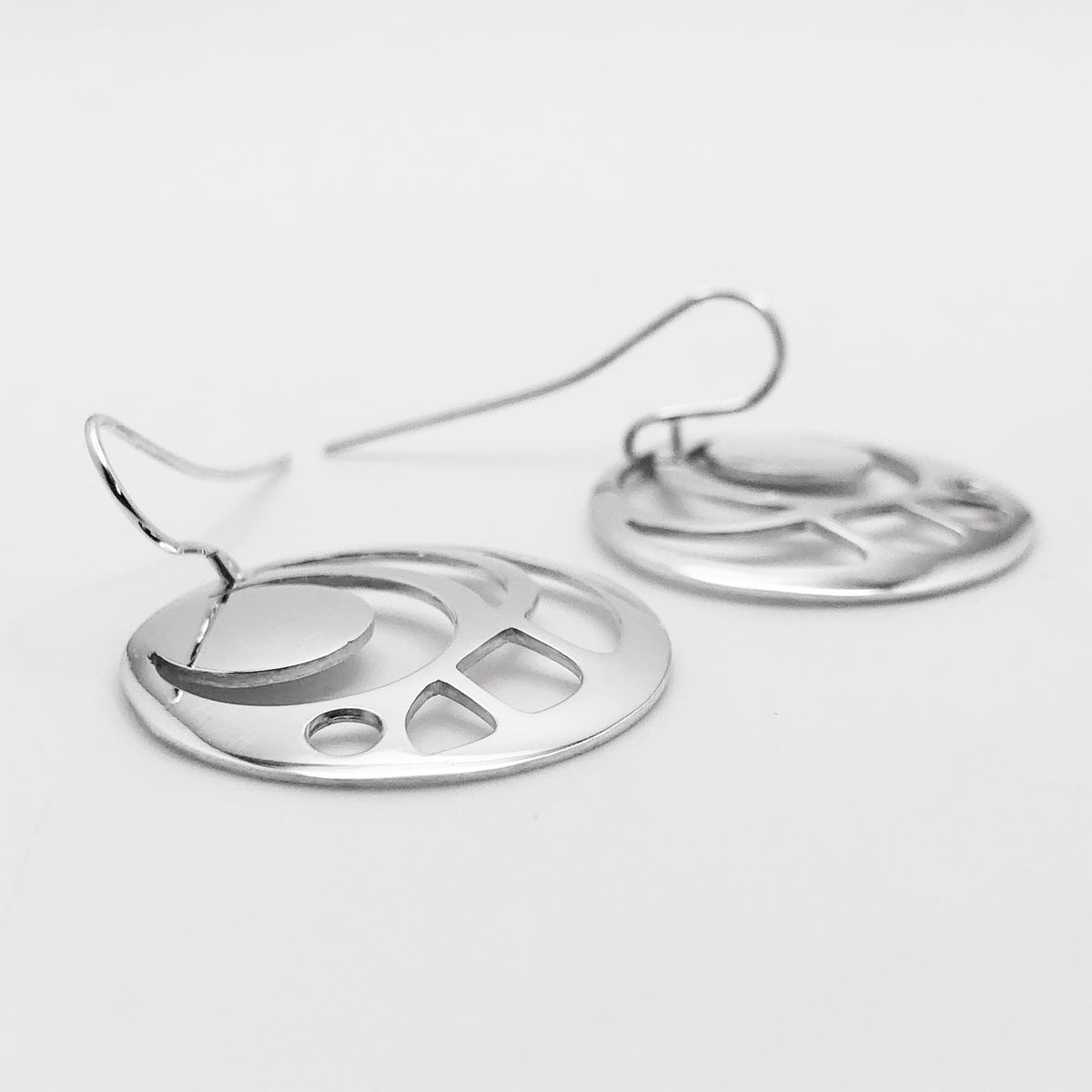 Boucles d'oreilles Lune
