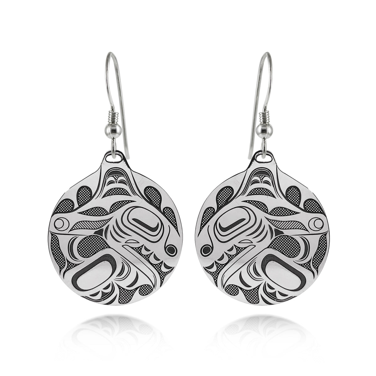 Boucles d'oreilles orque