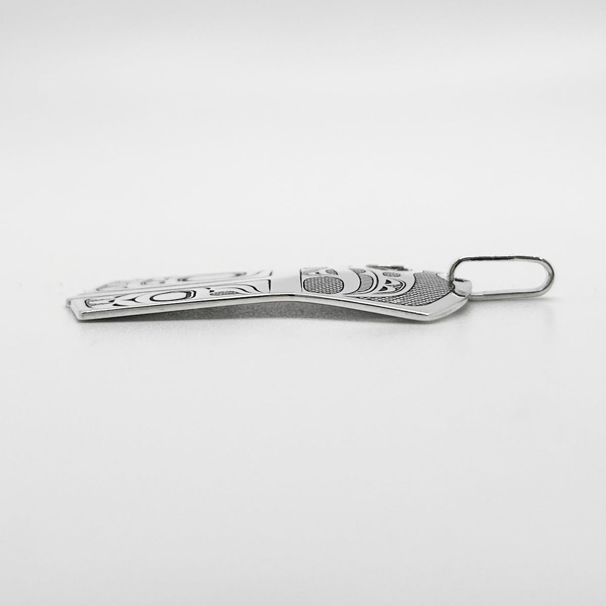 Raven Copper Shield Pendant