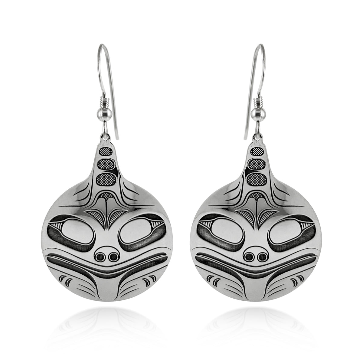 Boucles d'oreilles grenouille