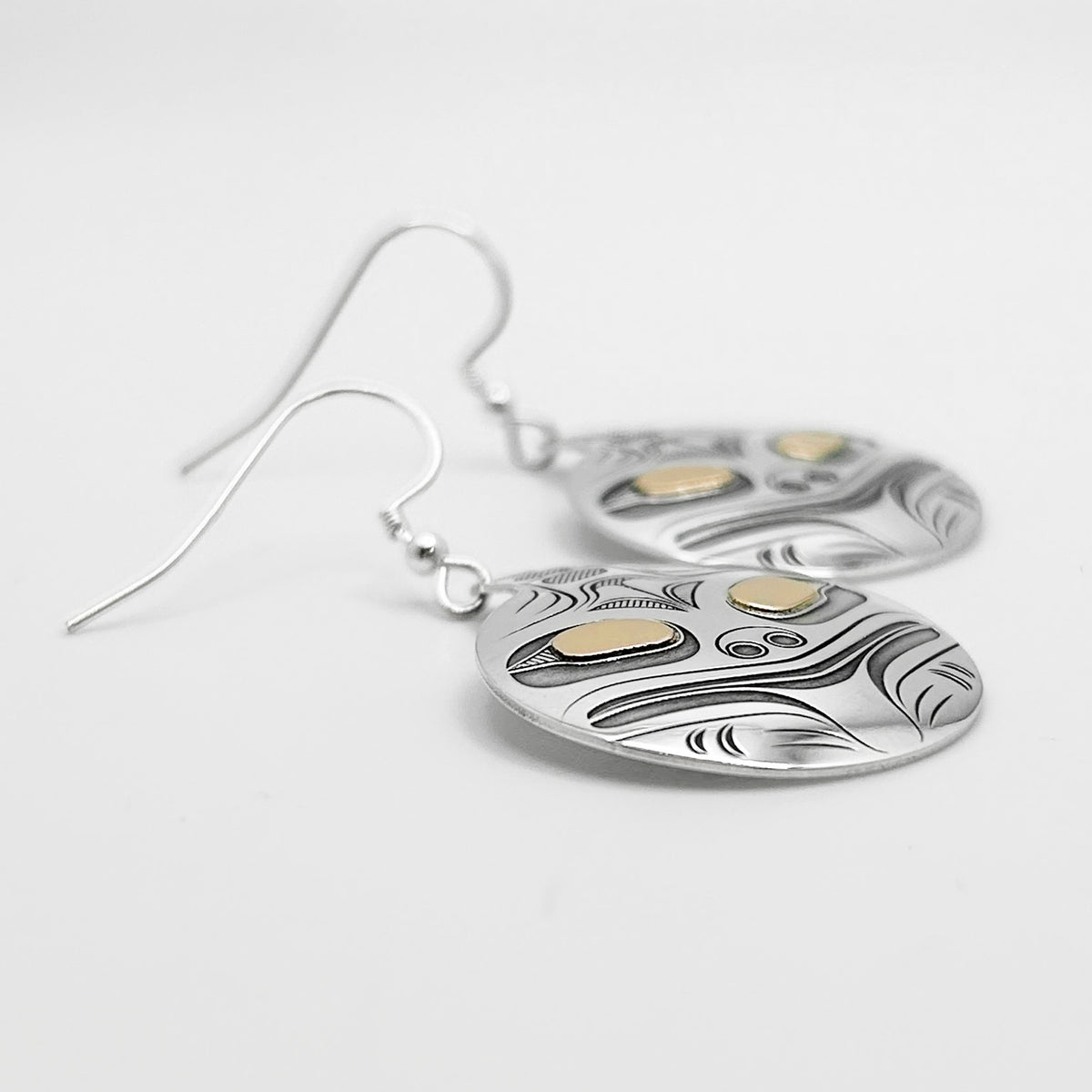 Boucles d'oreilles grenouille