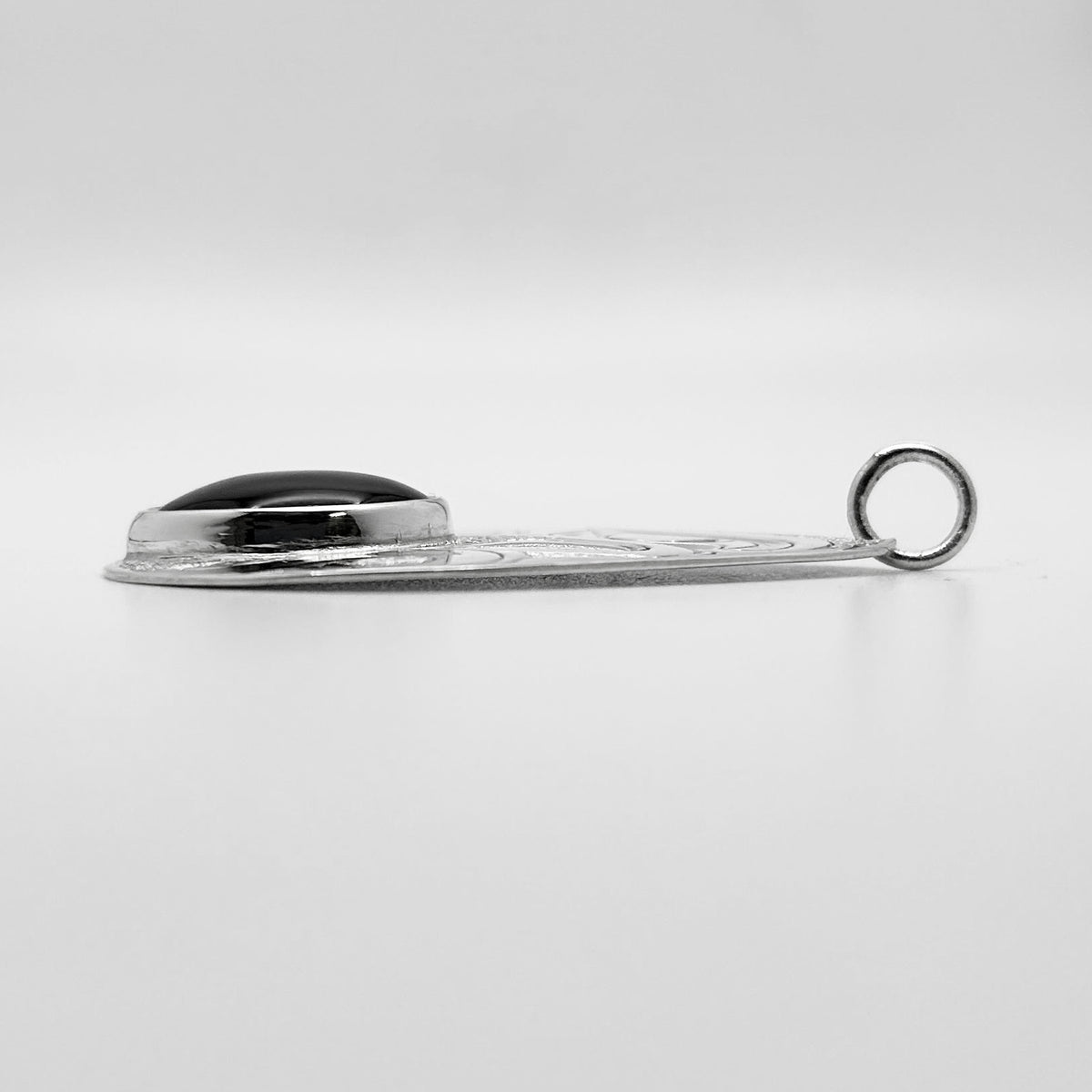 Pendentif Aigle avec Obsidienne Arc-en-ciel