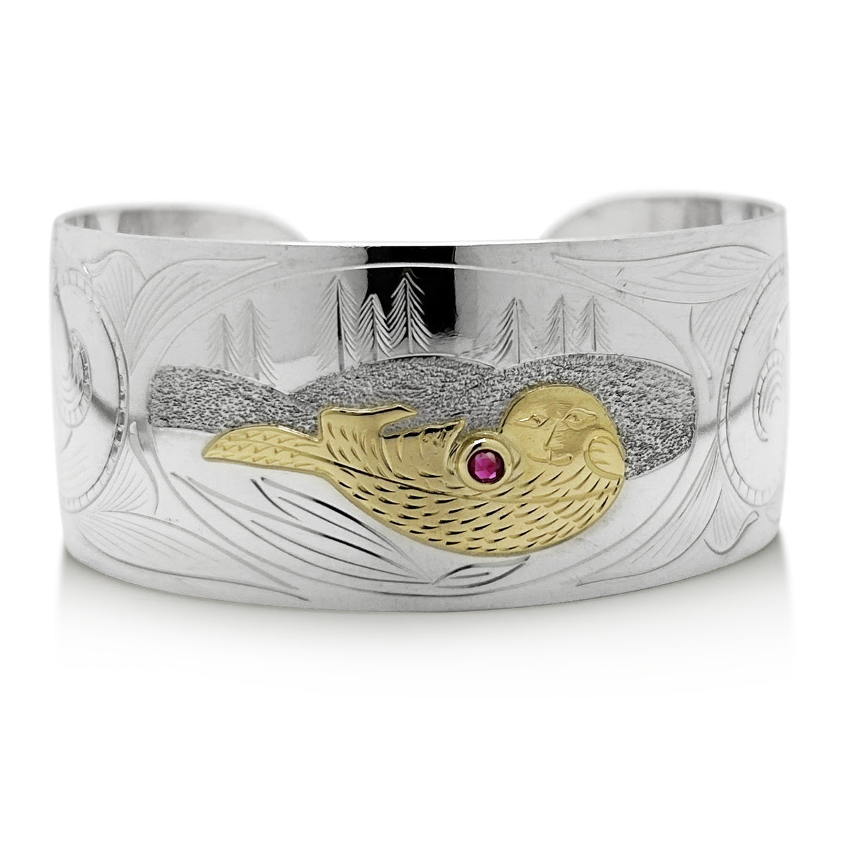 Bracelet Loutre avec Rubis