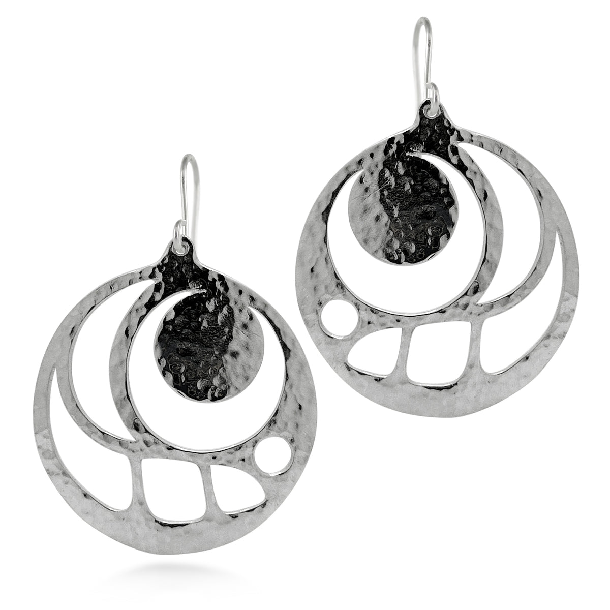 Boucles d'oreilles Lune