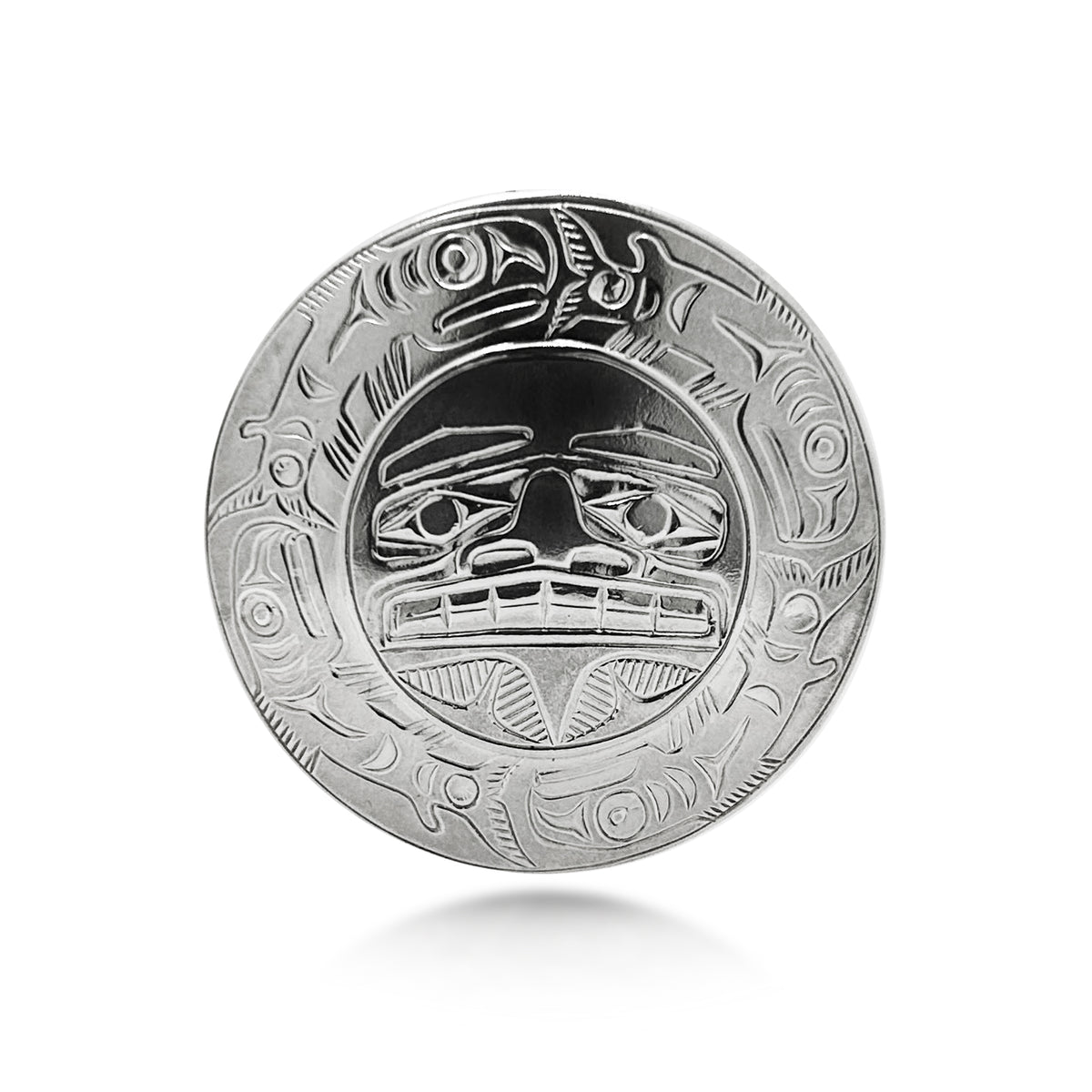 Pendentif Ours et Saumons