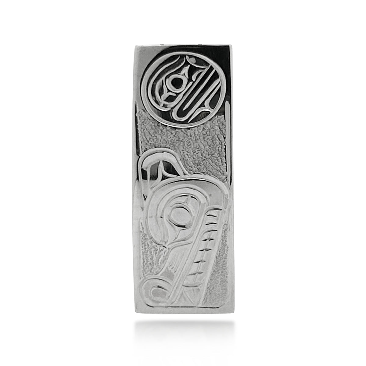 Pendentif Loup et Lune