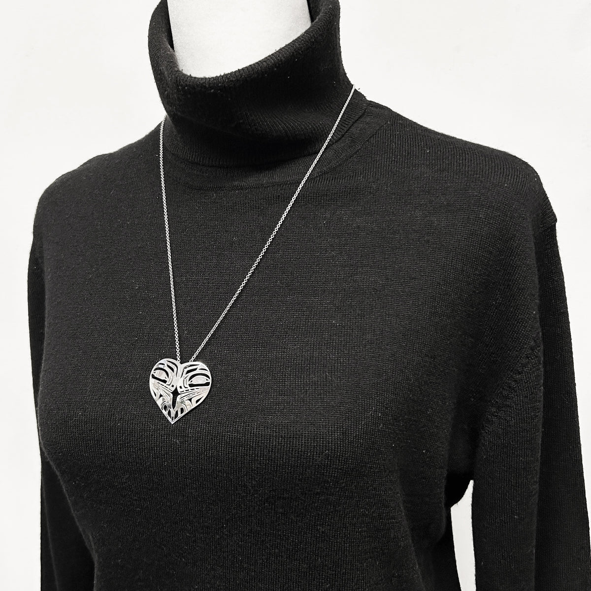 Bear Heart Pendant