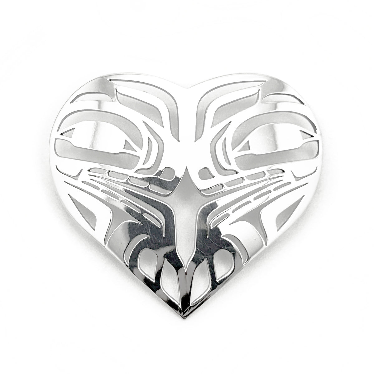 Bear Heart Pendant