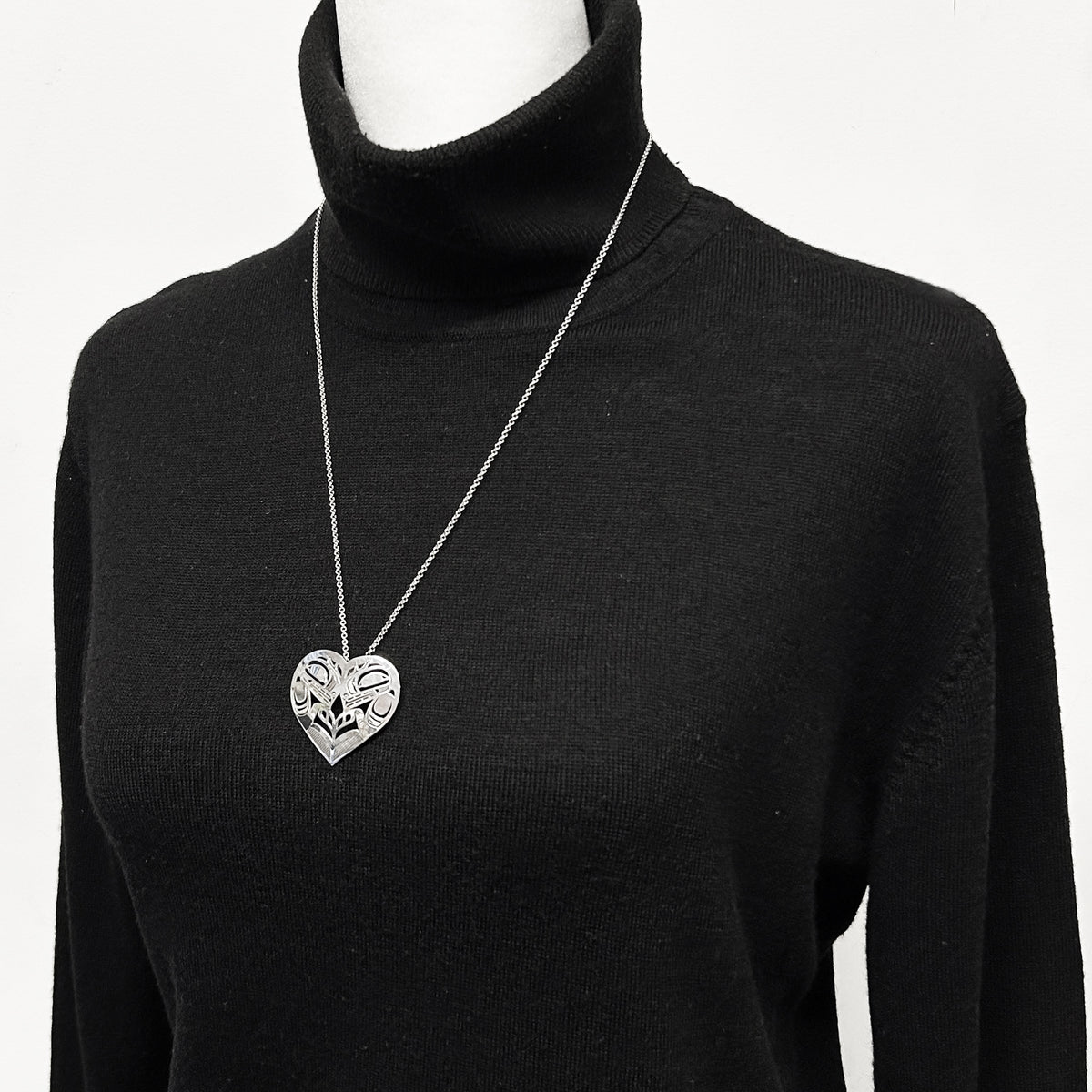 Beaver Heart Pendant