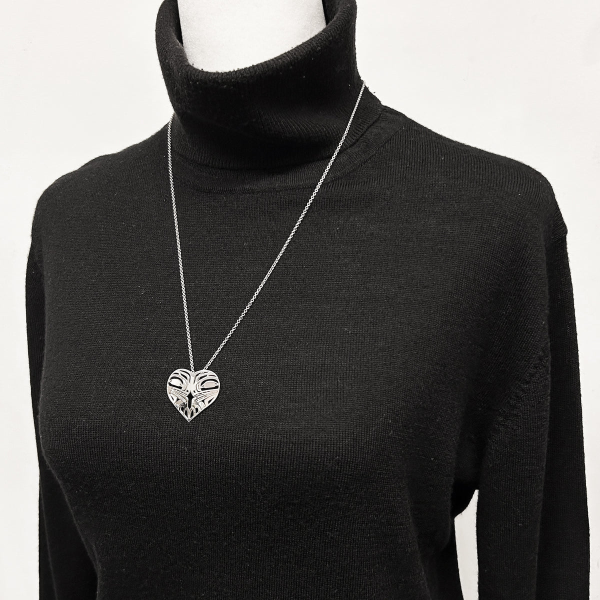 Bear Heart Pendant