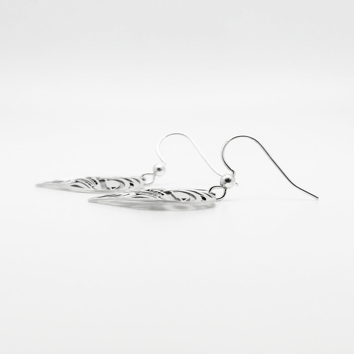 Bear Heart Earrings