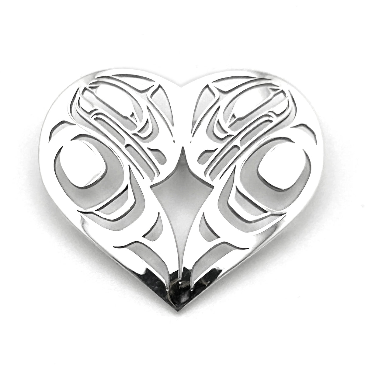 Raven Heart Pendant