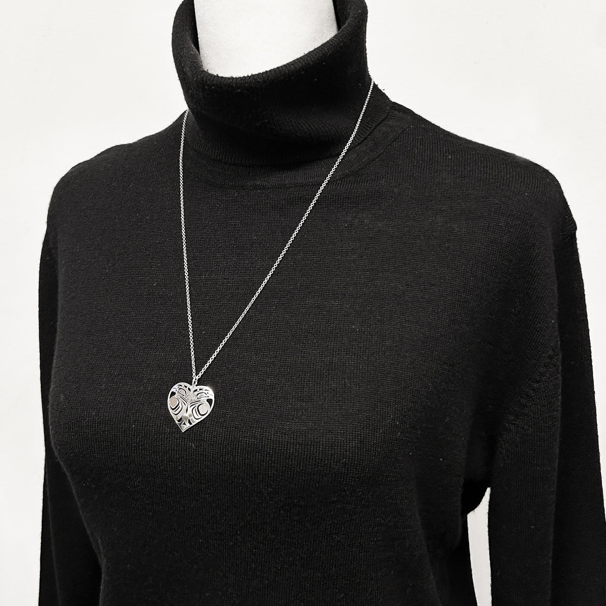 Thunderbird Heart Pendant