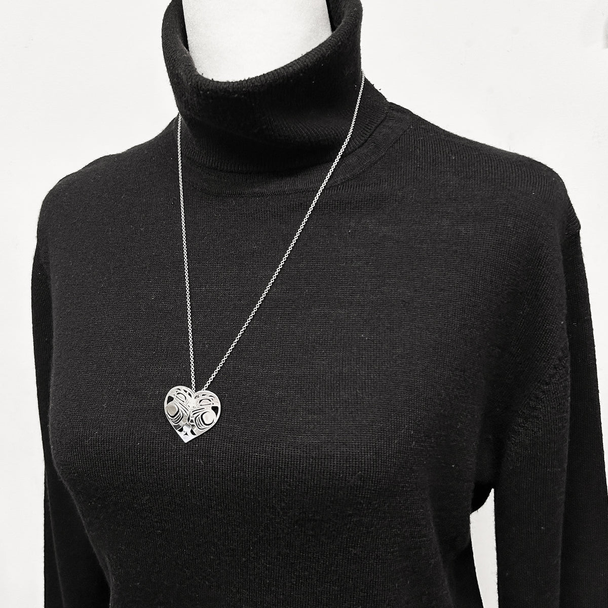 Thunderbird Heart Pendant