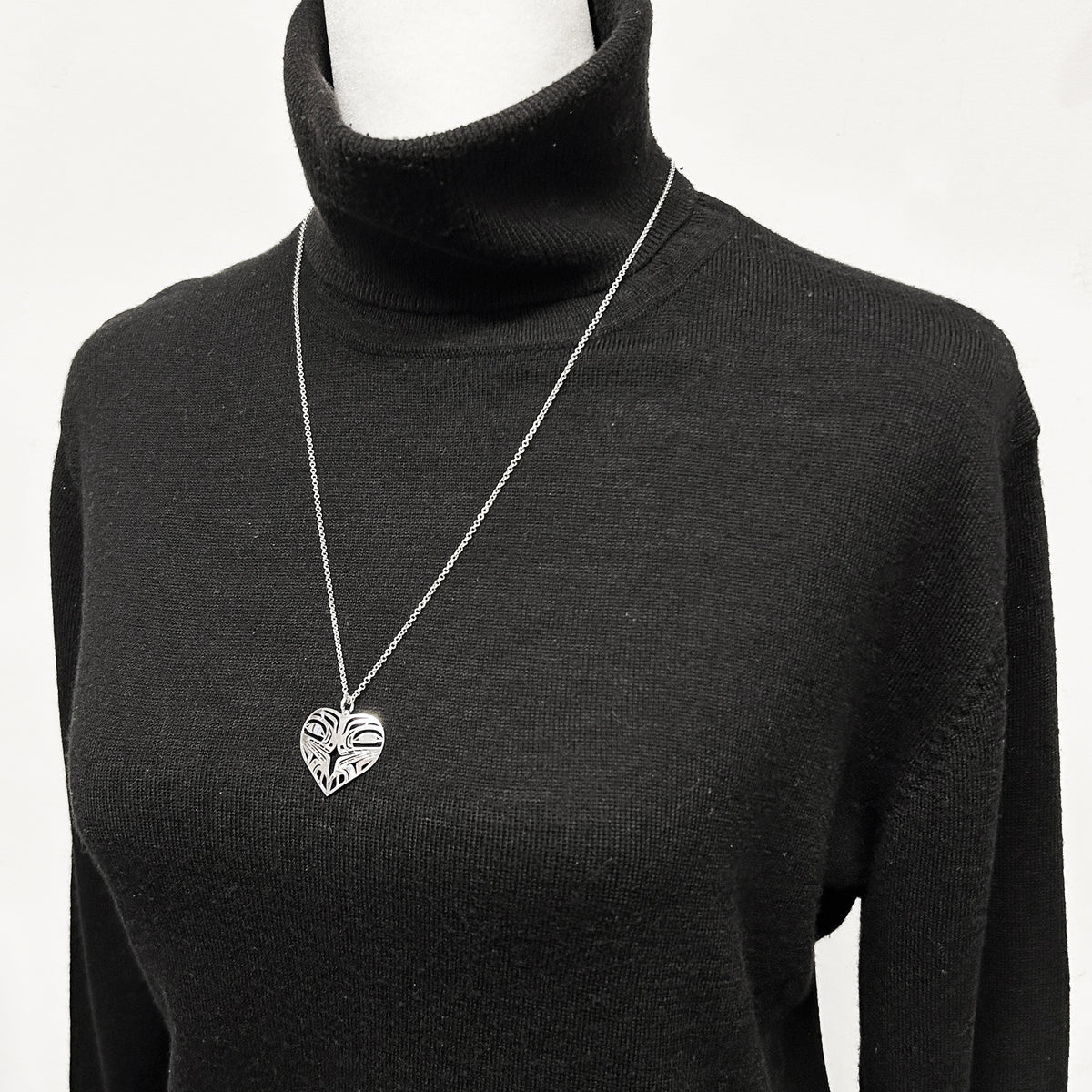 Bear Heart Pendant