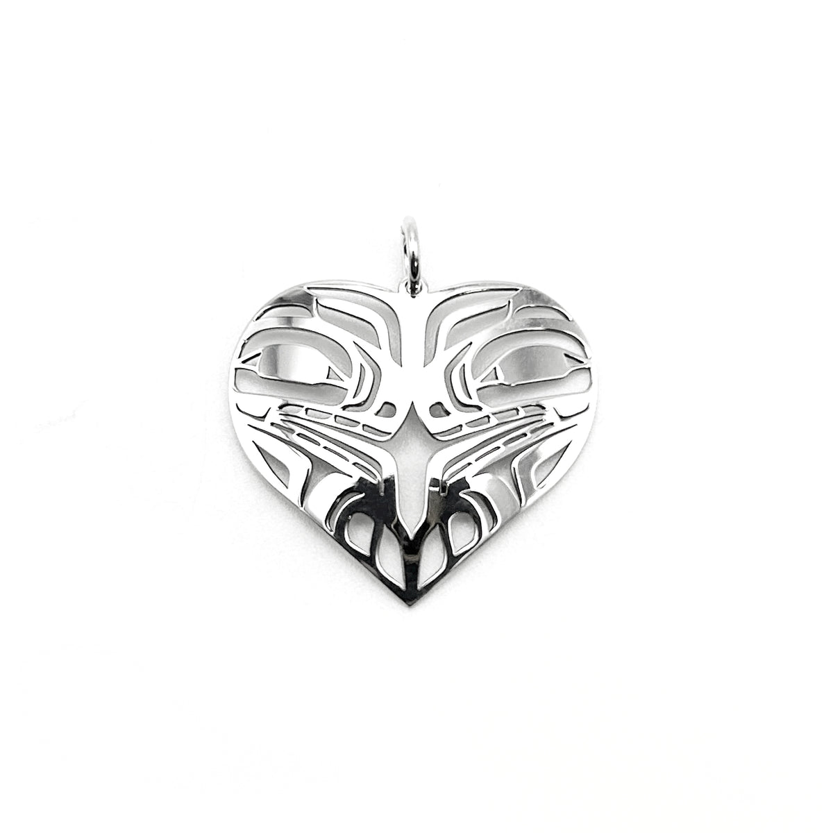 Bear Heart Pendant