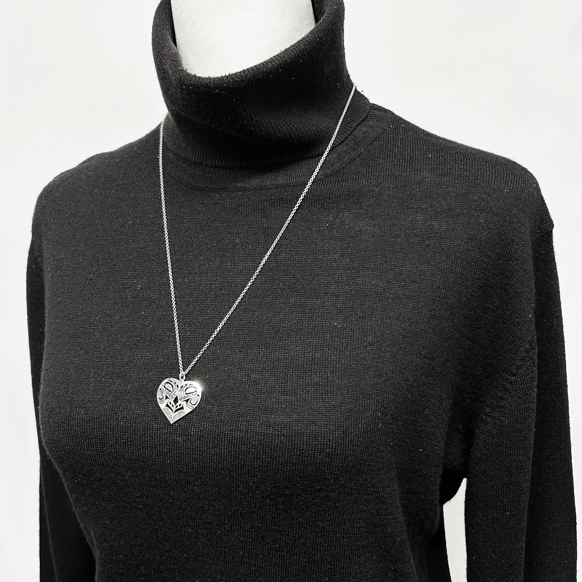 Beaver Heart Pendant