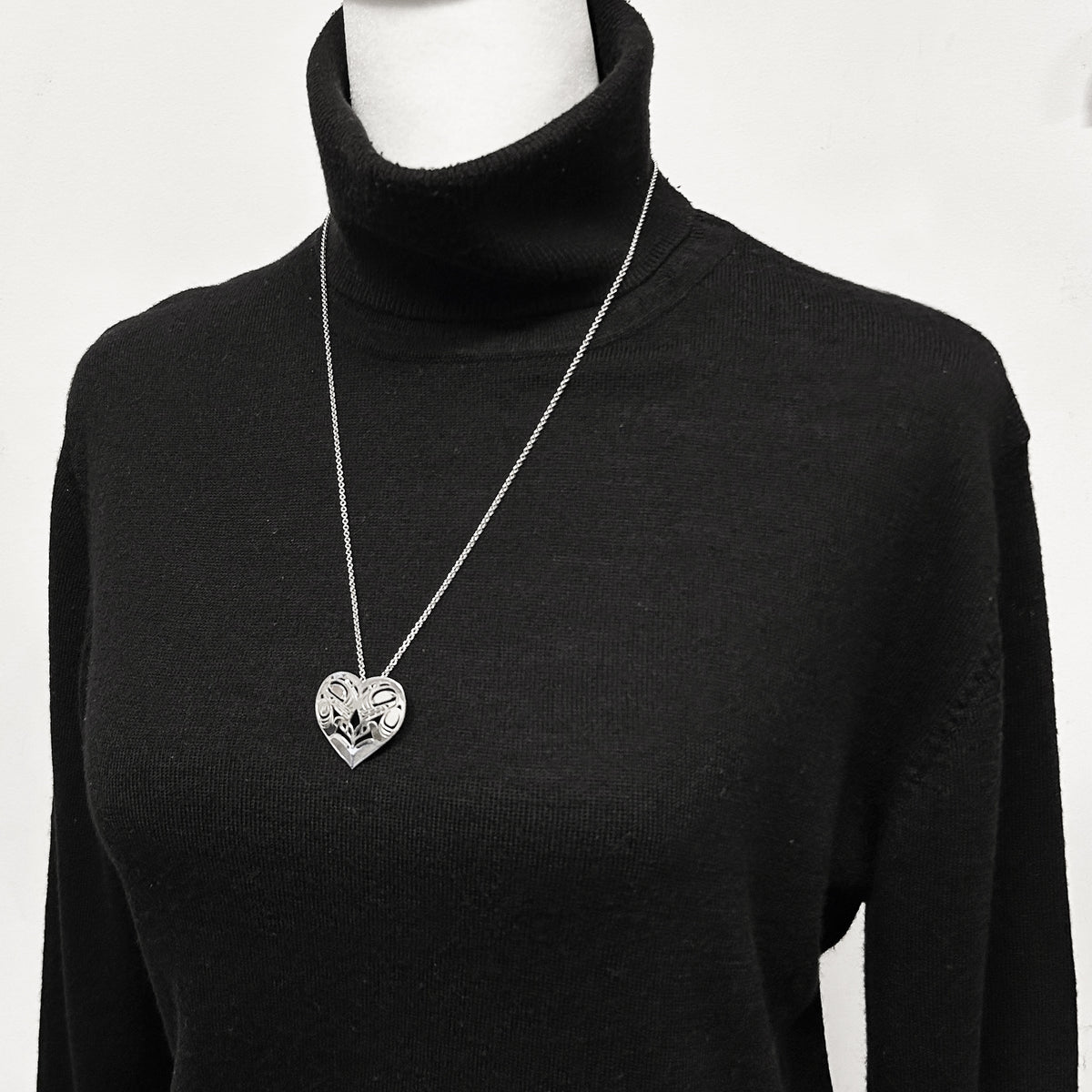 Beaver Heart Pendant