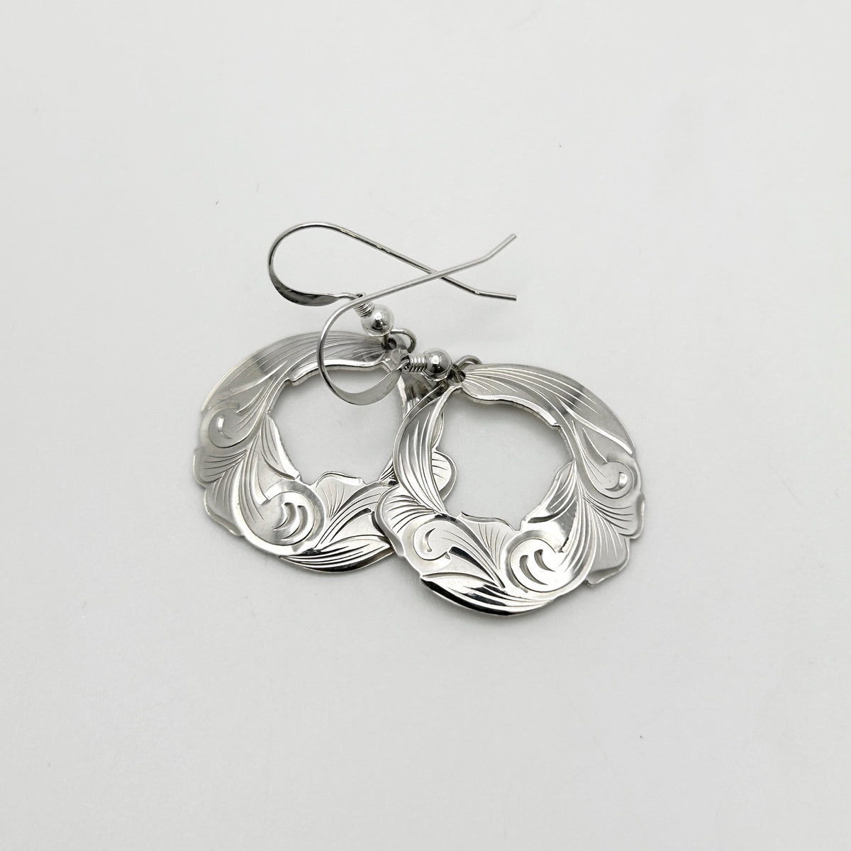 Boucles d'oreilles florales