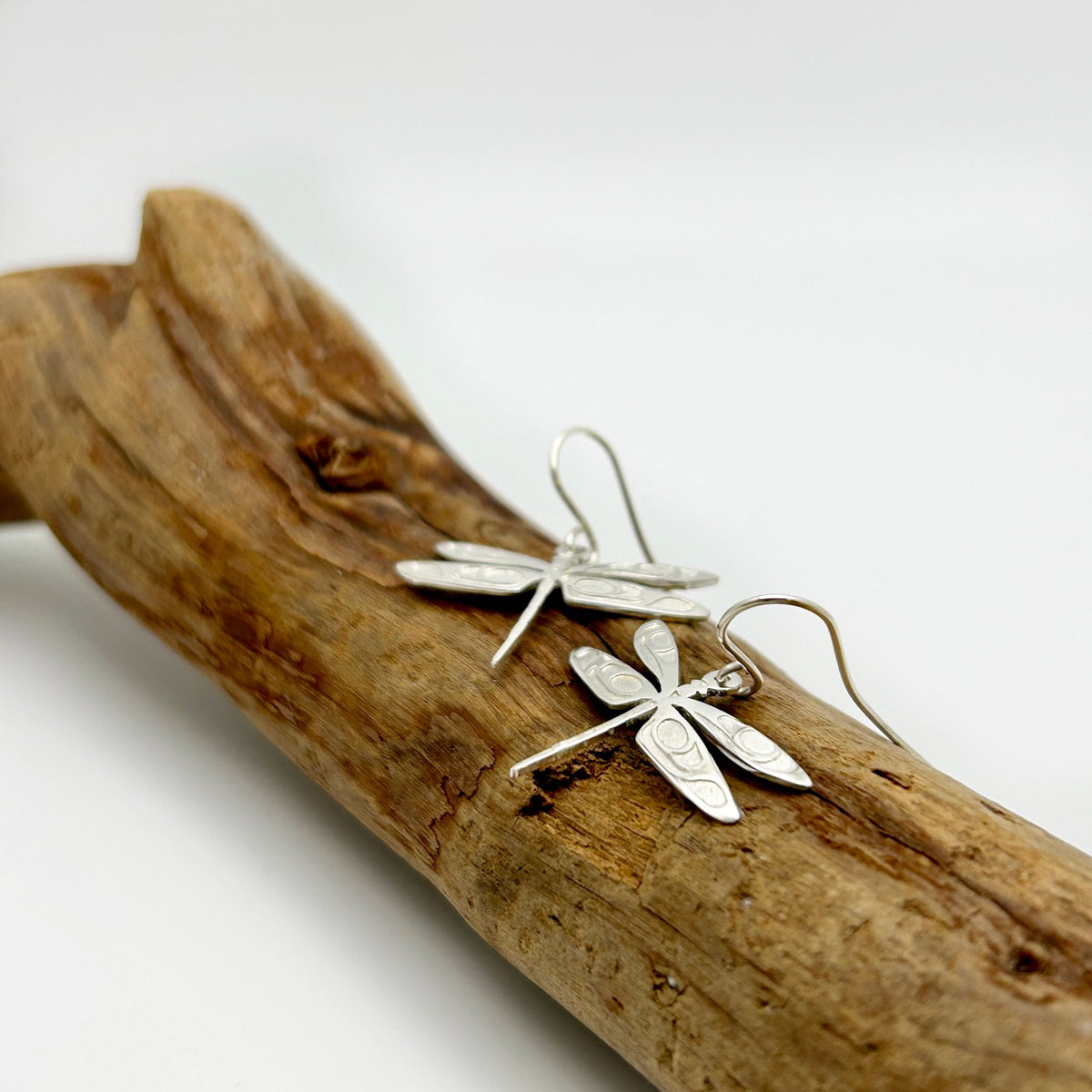 Boucles d'oreilles libellule