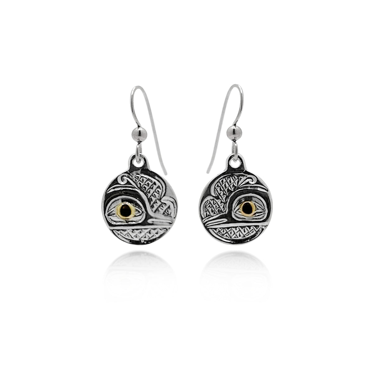 Boucles d'oreilles colibri