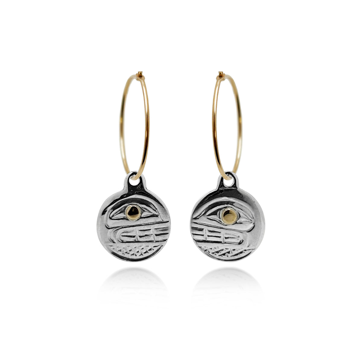 Killer Whale Earrings