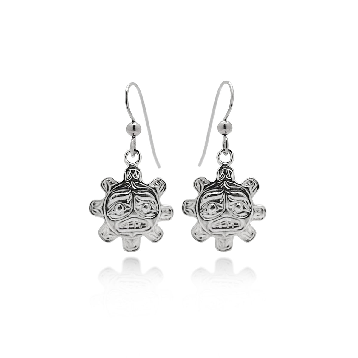 Boucles d'oreilles soleil