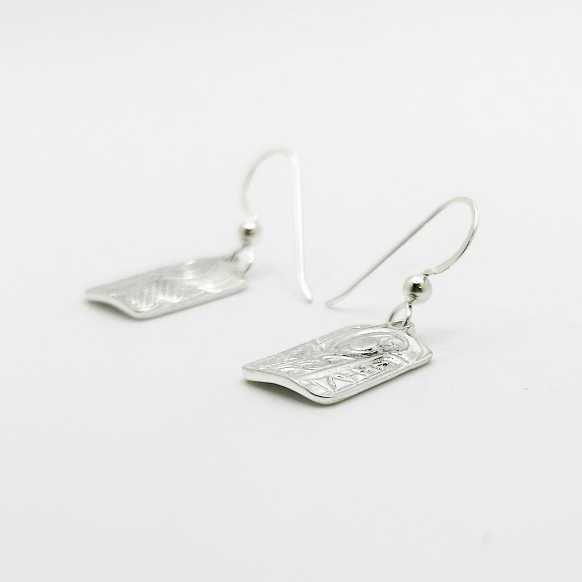 Boucles d'oreilles loup