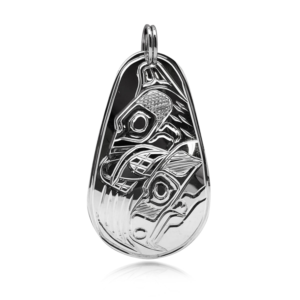Pendentif Ours et Aigle