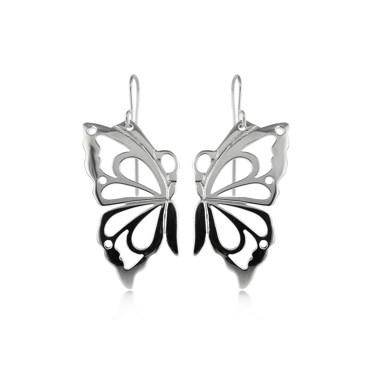 Boucles d'oreilles papillon