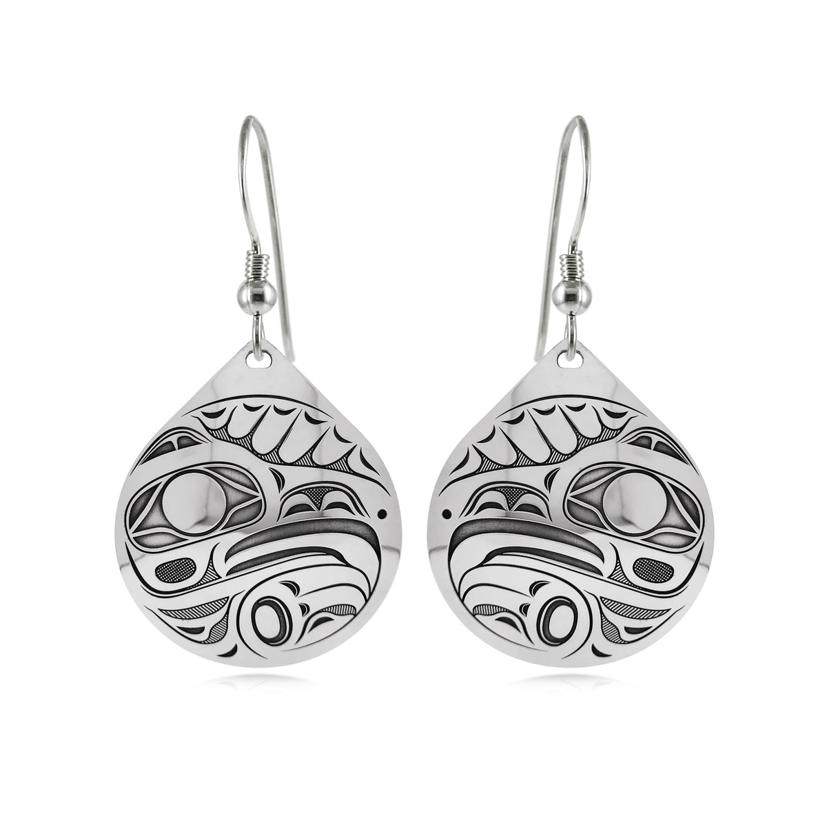 Boucles d'oreilles aigle