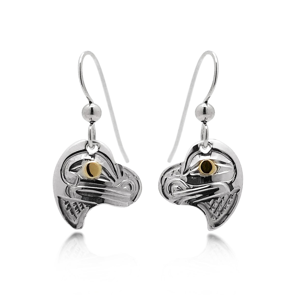 Boucles d'oreilles coeur grenouille