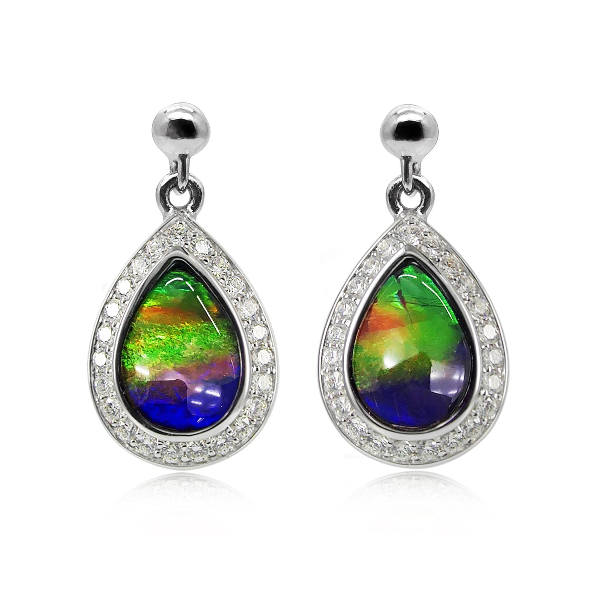 Ammolite Earrings