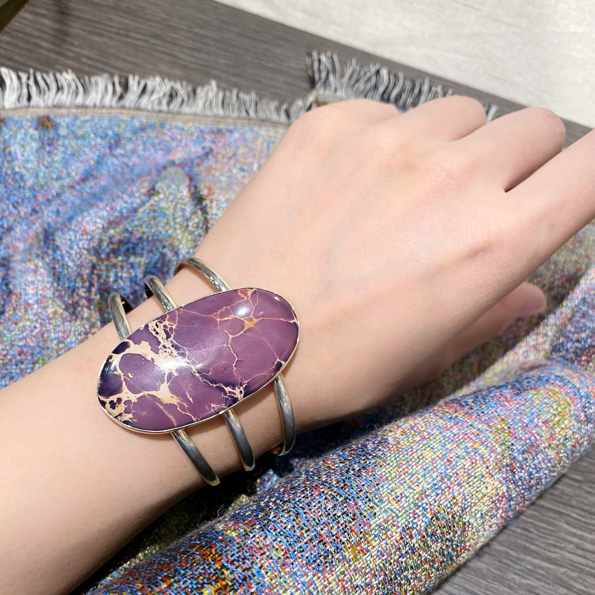 Bracelet Jaspe Violet