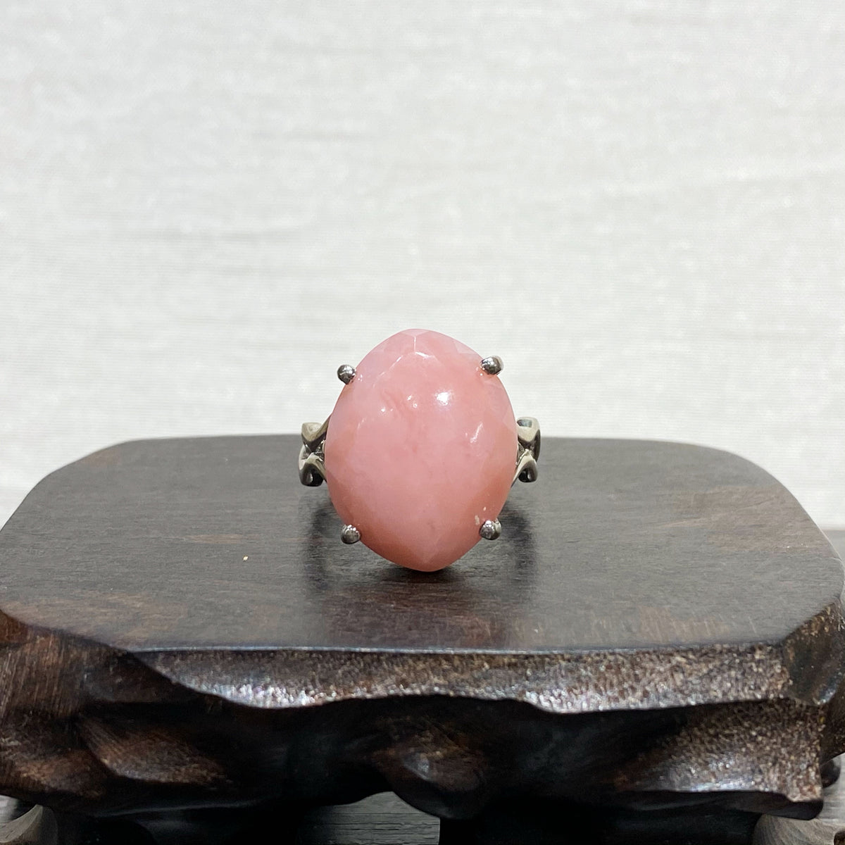 Peruvian Pink Opal Ring