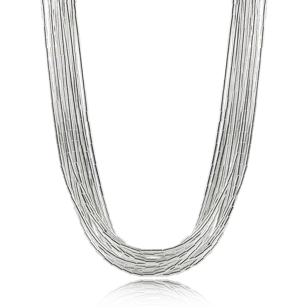Navajo Liquid Chain Necklace - 30 Strands