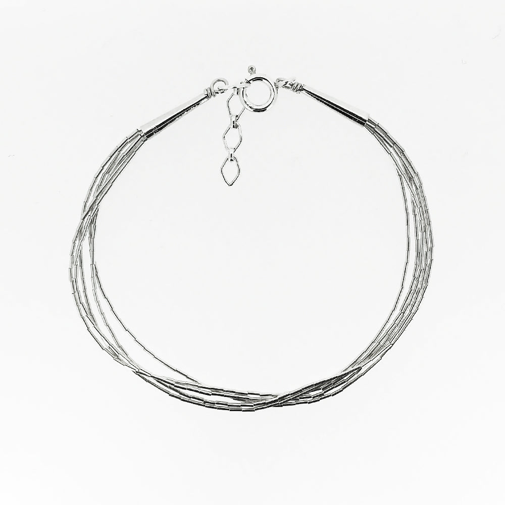 Navajo Liquid Chain Bracelet - 5 Strands