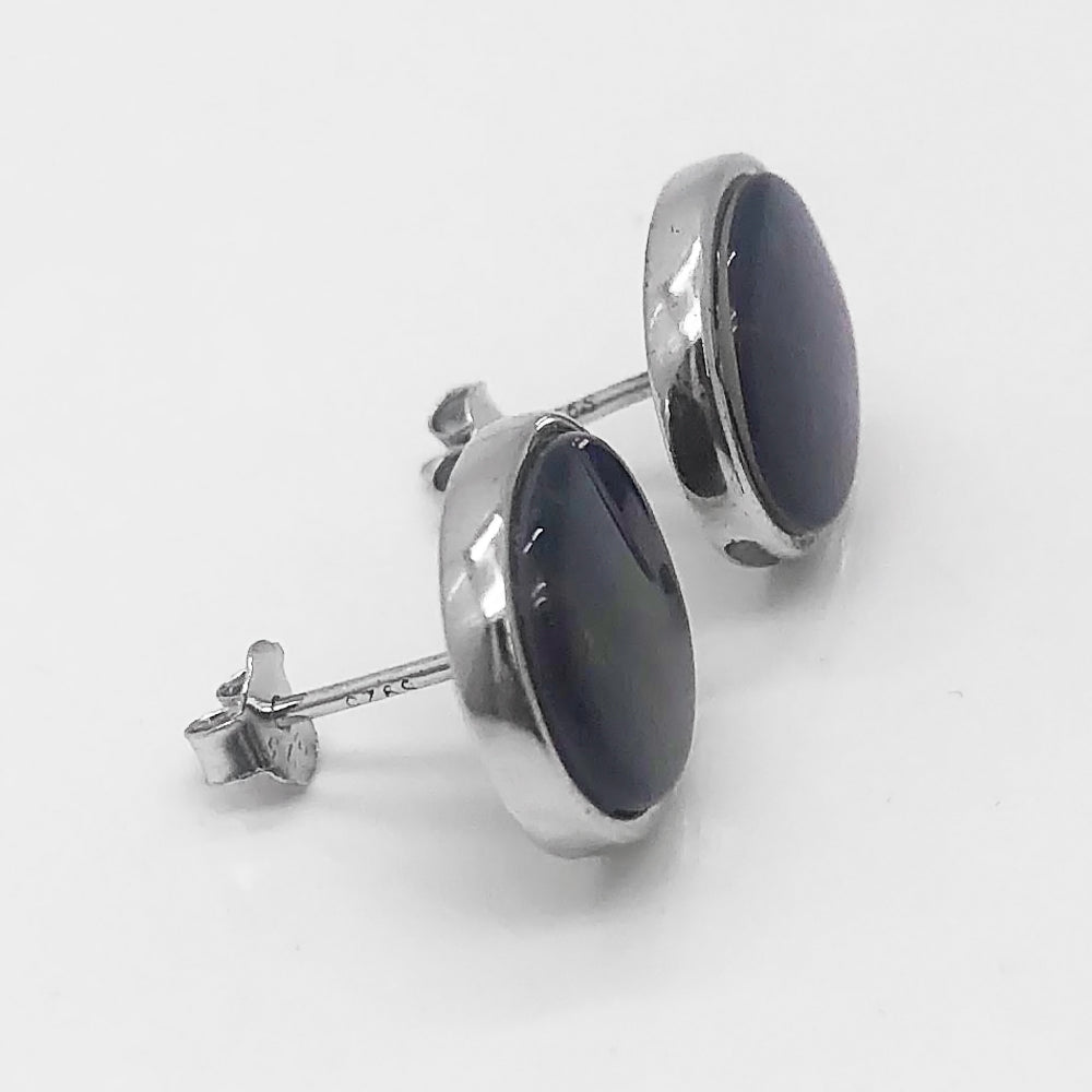 Ammolite Stud Earrings