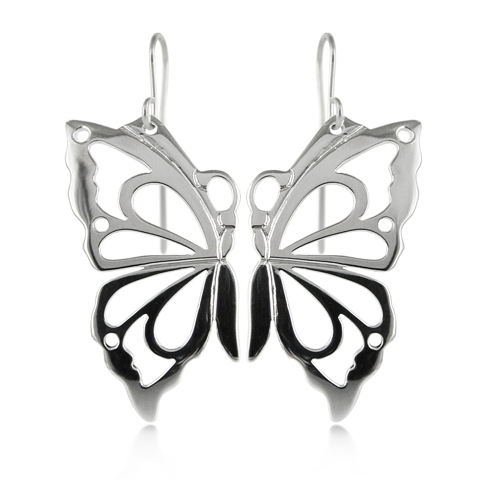 Boucles d'oreilles papillon
