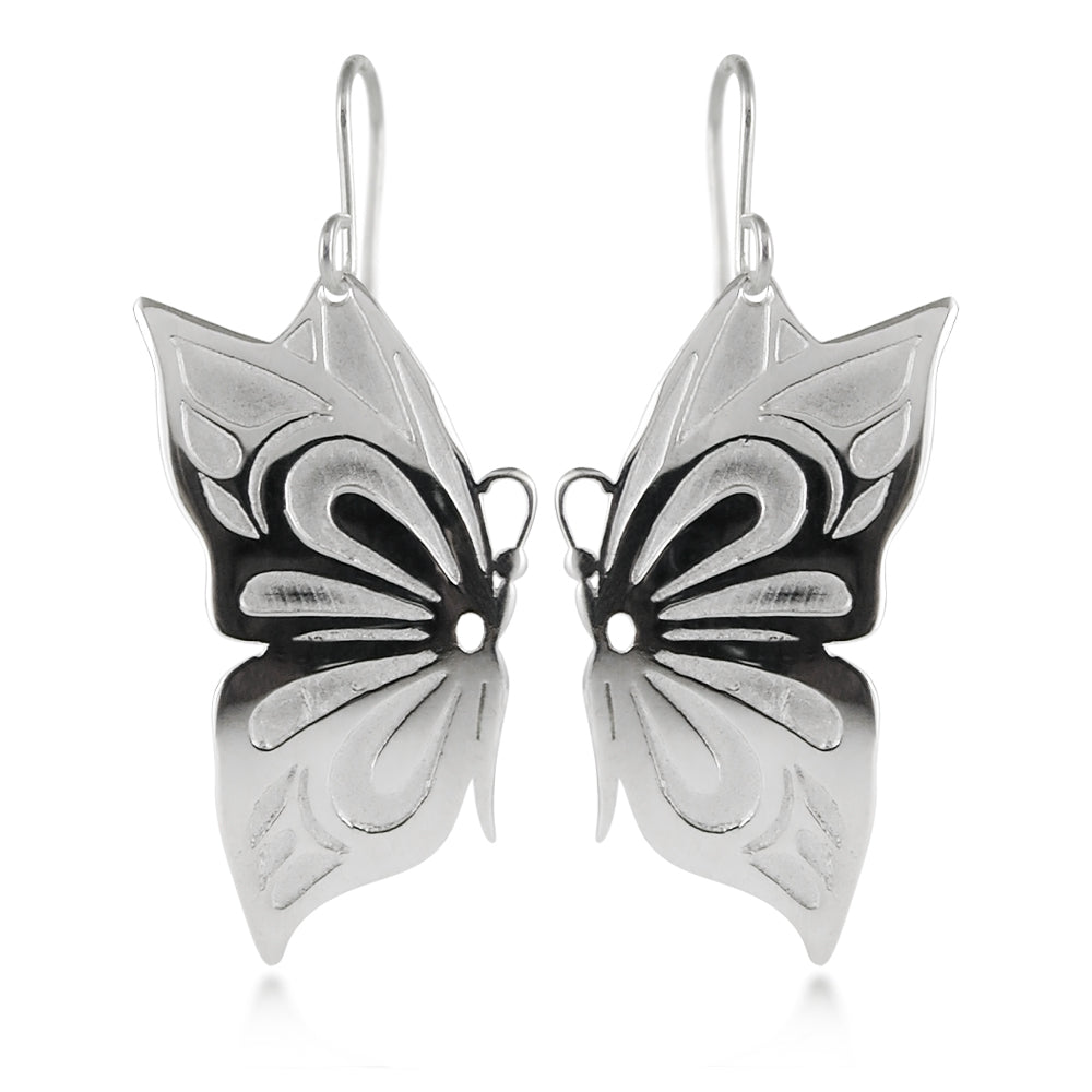 Boucles d'oreilles papillon