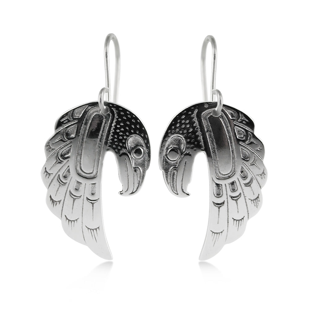 Boucles d'oreilles aigle