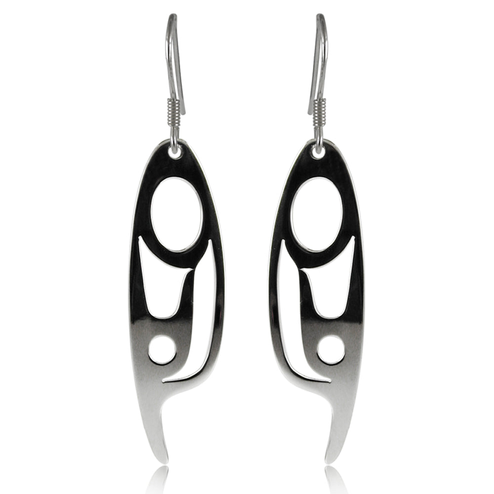 Boucles d'oreilles en plumes d'aigle