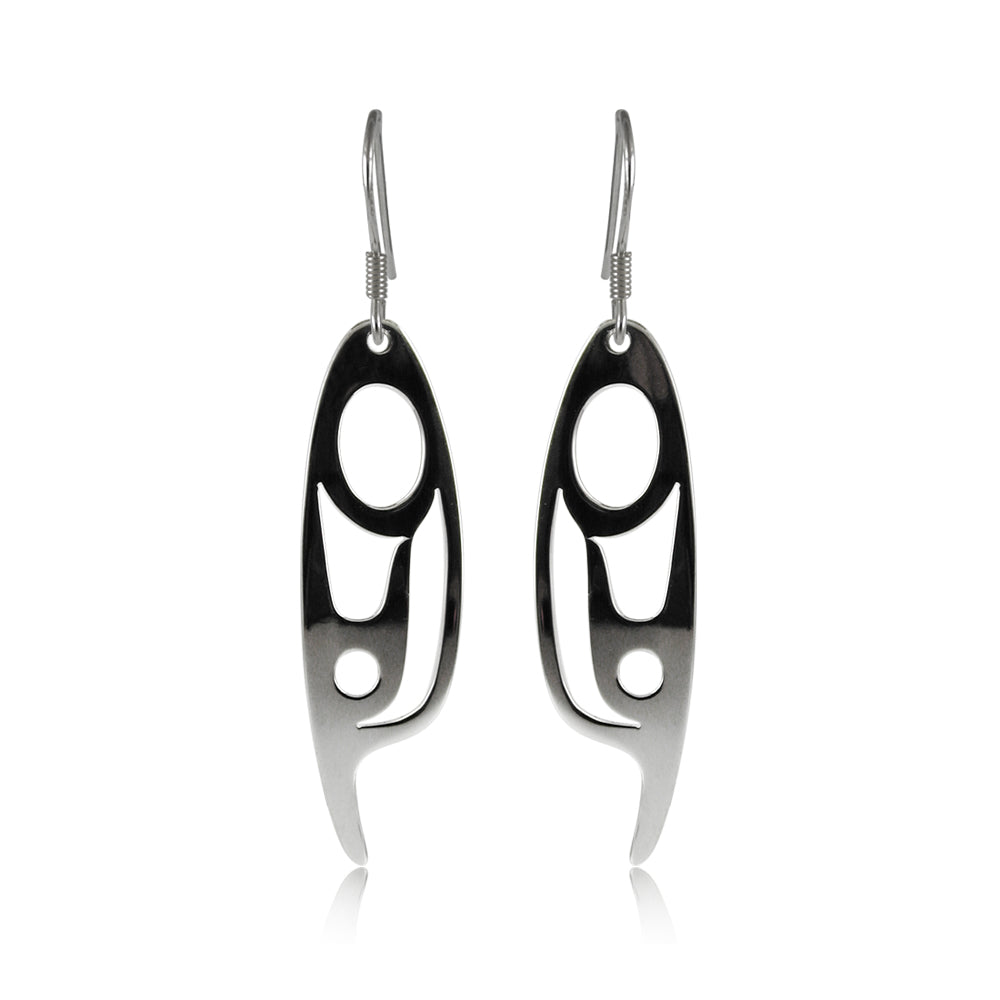 Boucles d'oreilles en plumes d'aigle