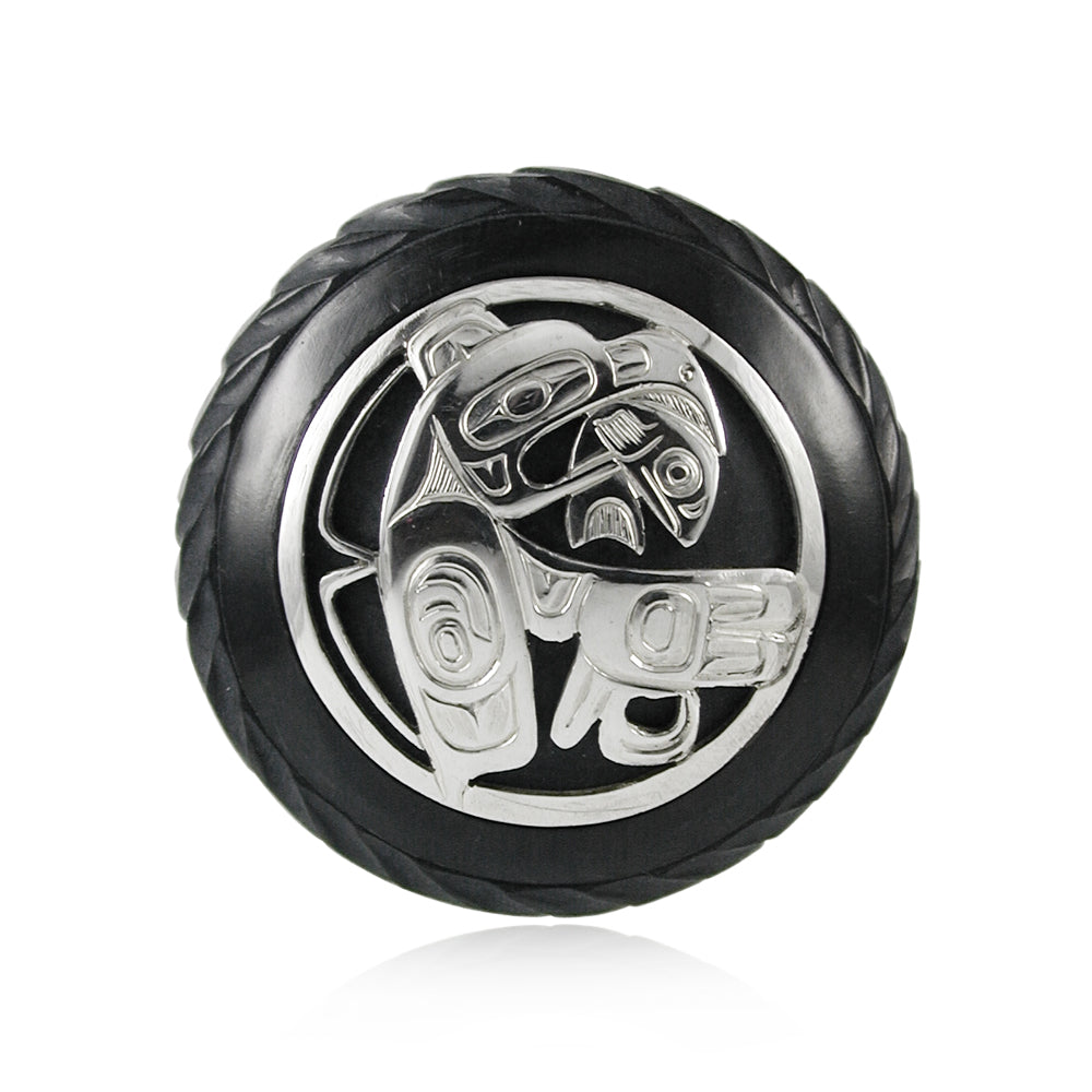 Pendentif Aigle et Saumon