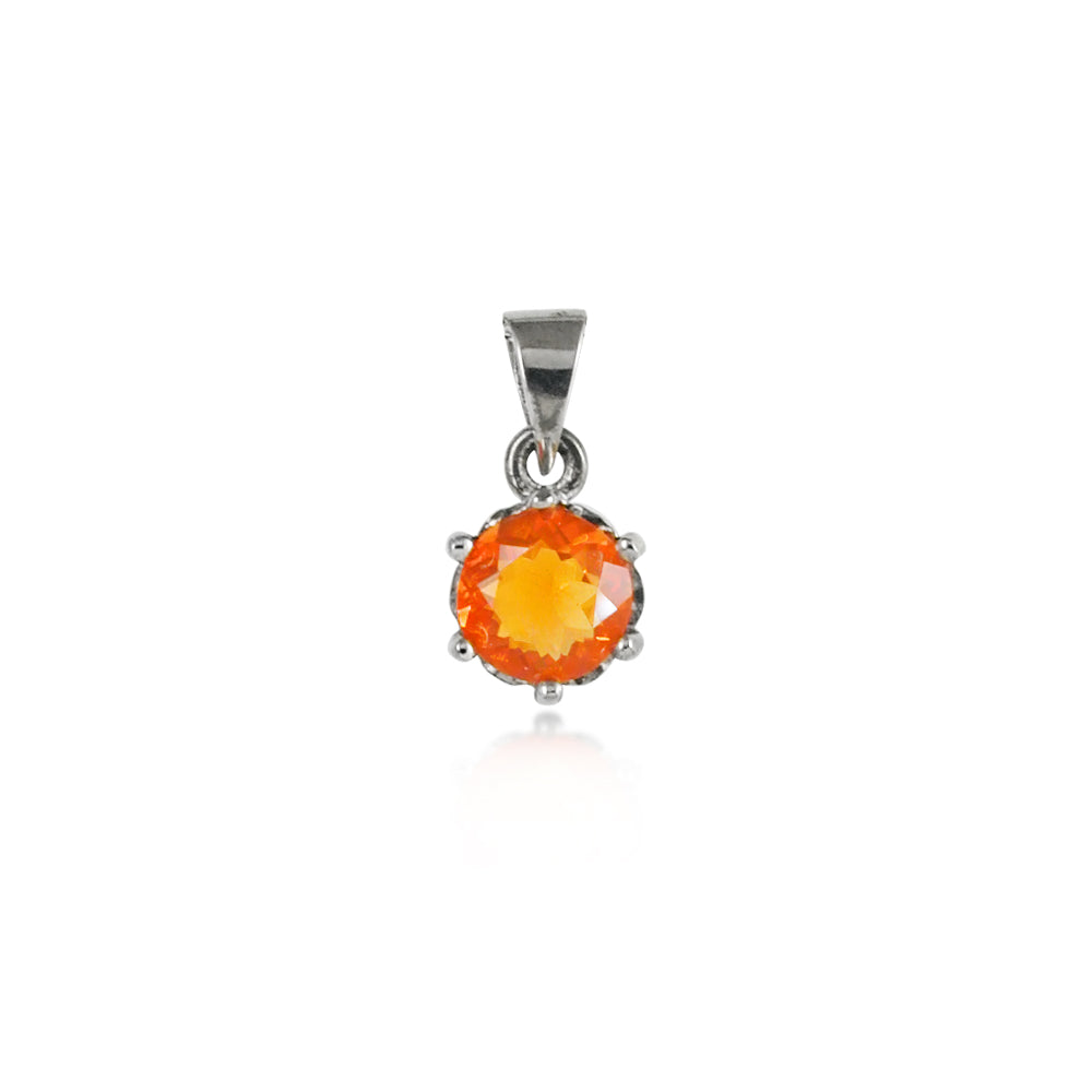 Fire Opal Pendant